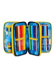 SEVEN GOLDEN PAINT Penar cu trusă școlară steelgray - Penare și accesorii - 2