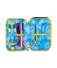 SEVEN GOLDEN PAINT Penar cu trusă școlară steelgray - Penare și accesorii - 3