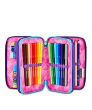 SEVEN PINK FUSION Penar cu trusă școlară Trandafir - Penare și accesorii - 2