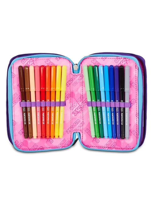 PINK FUSION Penar cu trusă școlară Trandafir - Penare și accesorii