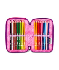 SEVEN BUZZY NOTE GIRL Penar cu trusă școlară CYCLAMIN - Penare și accesorii - 5