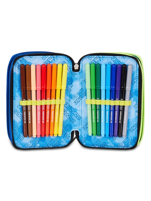 BUZZY NOTE BOY Penar cu trusă școlară PINENEEDLE - Penare și accesorii