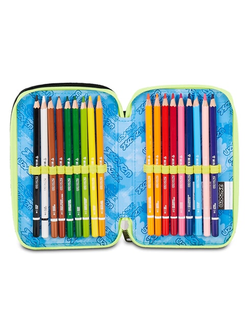BUZZY NOTE BOY Penar cu trusă școlară PINENEEDLE - Penare și accesorii