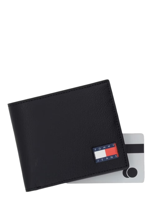 TJM HERITAGE Portofel cu portofel pentru monede negru - Portofele bărbați
