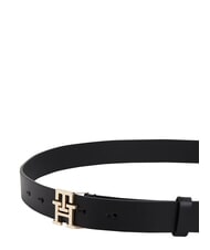 TOMMY HILFIGER TH LOGO Curea de piele negru - Curele - 2