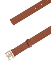 TOMMY HILFIGER TH LOGO Curea de piele coniac - Curele - 4