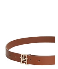 TOMMY HILFIGER TH LOGO Curea de piele coniac - Curele - 3