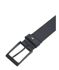 TOMMY HILFIGER LAYTON Curea din piele albastru spațial - Curele - 4