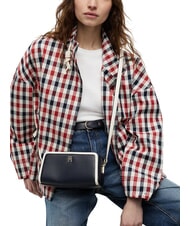 TOMMY HILFIGER TH GRACE Geantă de umăr mini albastru spațial - Genți femei - 2