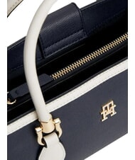 TOMMY HILFIGER TH GRACE Geantă mini, cu curea de umăr albastru spațial - Genți femei - 4