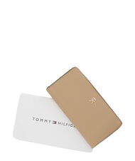 TOMMY HILFIGER TH ICON Portofelul cu fermoar kaki clasic - Portofele femei - 4