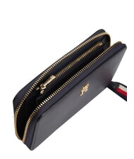TOMMY HILFIGER TH LOGOTAPE Portofel cu fermoar space blue corp - Portofele femei - 3