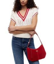 TOMMY HILFIGER TJW SLOUCHY Geantă de umăr, din piele &icirc;ntoarsă - Genți femei