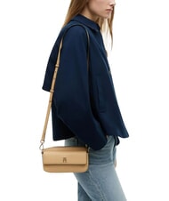 TOMMY HILFIGER TH ICON Geantă de umăr mini kaki clasic - Genți femei - 2