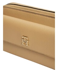 TOMMY HILFIGER TH ICON Geantă de umăr mini kaki clasic - Genți femei - 5