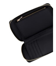TOMMY HILFIGER TH LOGOTAPE Portofel cu fermoar negru - Portofele femei - 5