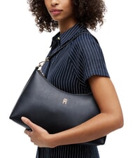 TOMMY HILFIGER TH ICON Geantă de umăr negru - Genți femei - 2