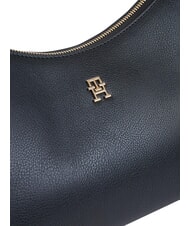 TOMMY HILFIGER TH ICON Geantă de umăr negru - Genți femei - 5