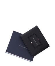 TOMMY HILFIGER TH FOUNDATION Suport card de credit din piele negru - Portofele bărbați - 3