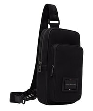 TOMMY HILFIGER TH FOUNDATION Rucsac cu un singur umăr negru - Rucsacuri pentru laptop - 3