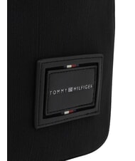 TOMMY HILFIGER TH FOUNDATION Rucsac cu un singur umăr negru - Rucsacuri pentru laptop - 4