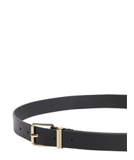 TOMMY HILFIGER TH SQUARE Curea de piele negru - Curele - 3
