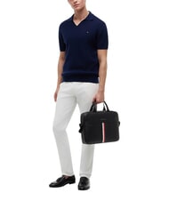 TOMMY HILFIGER TH METRO Geantă pentru laptop negru - Serviete birou - 2