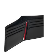 TOMMY HILFIGER TH CENTRAL Suport card de credit din piele boabe de cafea - Portofele bărbați - 4