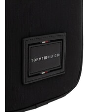 TOMMY HILFIGER TH FOUNDATION Geantă de umăr negru - Genți de umăr bărbați - 4