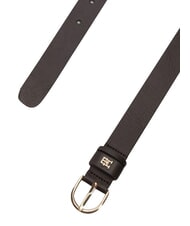 TOMMY HILFIGER ESSENTIAL EFFORTLESS Curea din piele fabricata in Italia fondant maro - Curele - 4