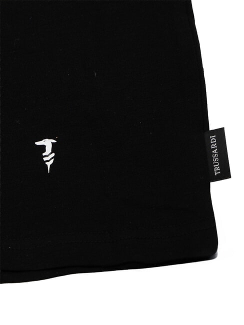 LEVRIERO Tricou cu m&acirc;necă scurtă negru - tricou