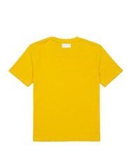 BIKKEMBERGS ICONIC Tricou din bumbac, cu m&acirc;necă scurtă galben - tricou - 3