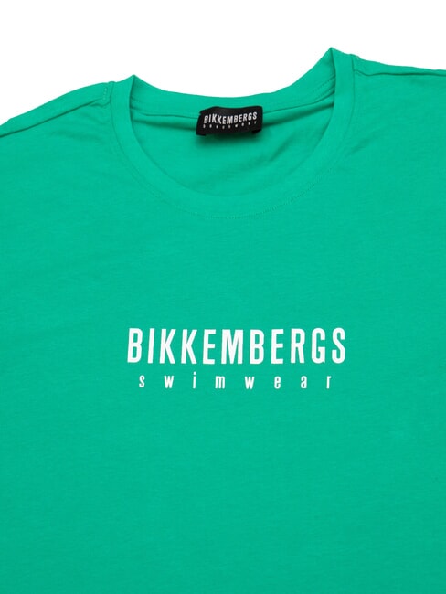 ICONIC Tricou din bumbac, cu m&acirc;necă scurtă verde - tricou