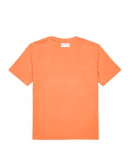BIKKEMBERGS ICONIC Tricou din bumbac, cu m&acirc;necă scurtă somon - tricou - 3