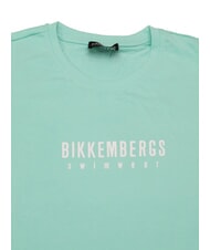 BIKKEMBERGS ICONIC Tricou din bumbac, cu m&acirc;necă scurtă marin - tricou - 2