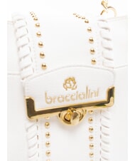 BRACCIALINI RIBBON Geantă de umăr alb - Genți femei - 4