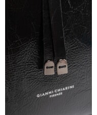 GIANNI CHIARINI EGLE Geantă de umăr, piele negru - Genți femei - 3