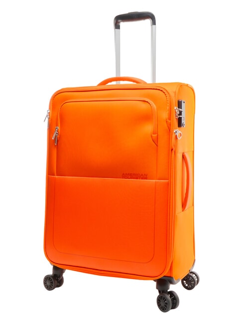 AIR WAVE Cărucior mediu, extensibil portocală suculentă - Trolere semirigide