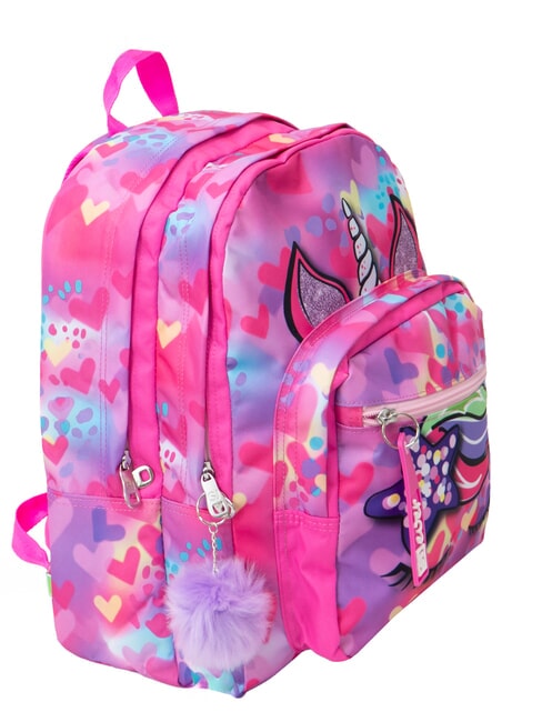 SJ EVER UNICORNSIDE GIRL Rucsac PLAJA NEGRU - Rucsacuri pentru școală și timp liber