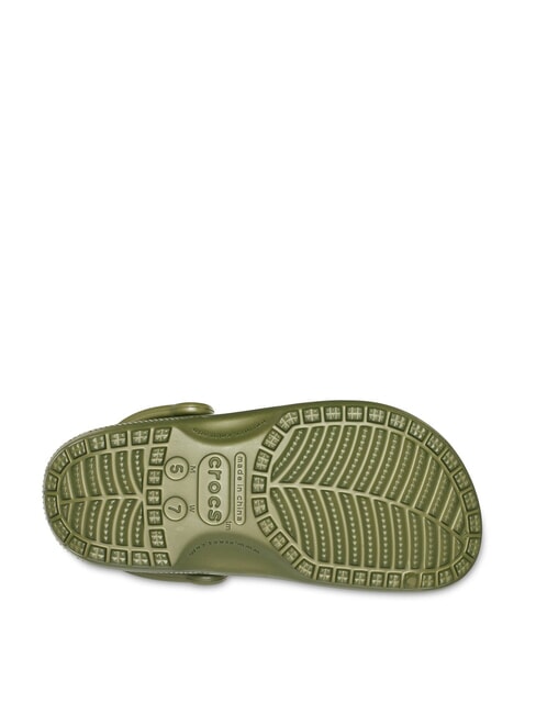 CLASSIC SABOT U Sandale verde armată - Pantofi unisex