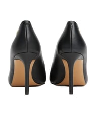 TOMMY HILFIGER TH  Pantofi cu toc &icirc;nalt de 9 cm din piele negru - Pantofi femei - 3