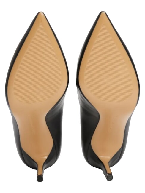 TH  Pantofi cu toc &icirc;nalt de 9 cm din piele negru - Pantofi femei