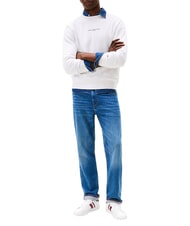 TOMMY HILFIGER ESSENTIAL LEATHER Adidași din piele alb - Pantofi bărbați - 7