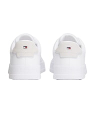 TOMMY HILFIGER TH Adidași din piele alb - Pantofi bărbați - 4