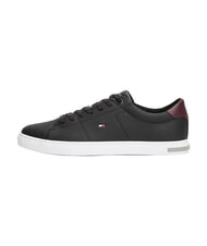 TOMMY HILFIGER ESSENTIAL LEATHER Adidași din piele negru - Pantofi bărbați - 6