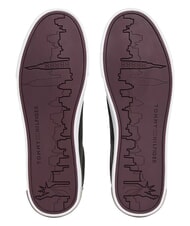 TOMMY HILFIGER ESSENTIAL LEATHER Adidași din piele negru - Pantofi bărbați - 4