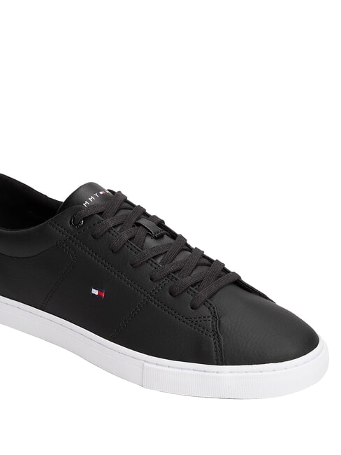 ESSENTIAL LEATHER Adidași din piele negru - Pantofi bărbați