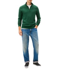 TOMMY HILFIGER ESSENTIAL LEATHER Adidași din piele negru - Pantofi bărbați - 7