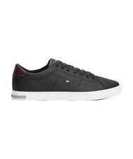 TOMMY HILFIGER ESSENTIAL LEATHER Adidași din piele negru - Pantofi bărbați - 8