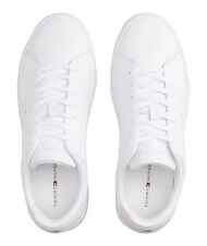TOMMY HILFIGER TH Adidași din piele alb - Pantofi bărbați - 3
